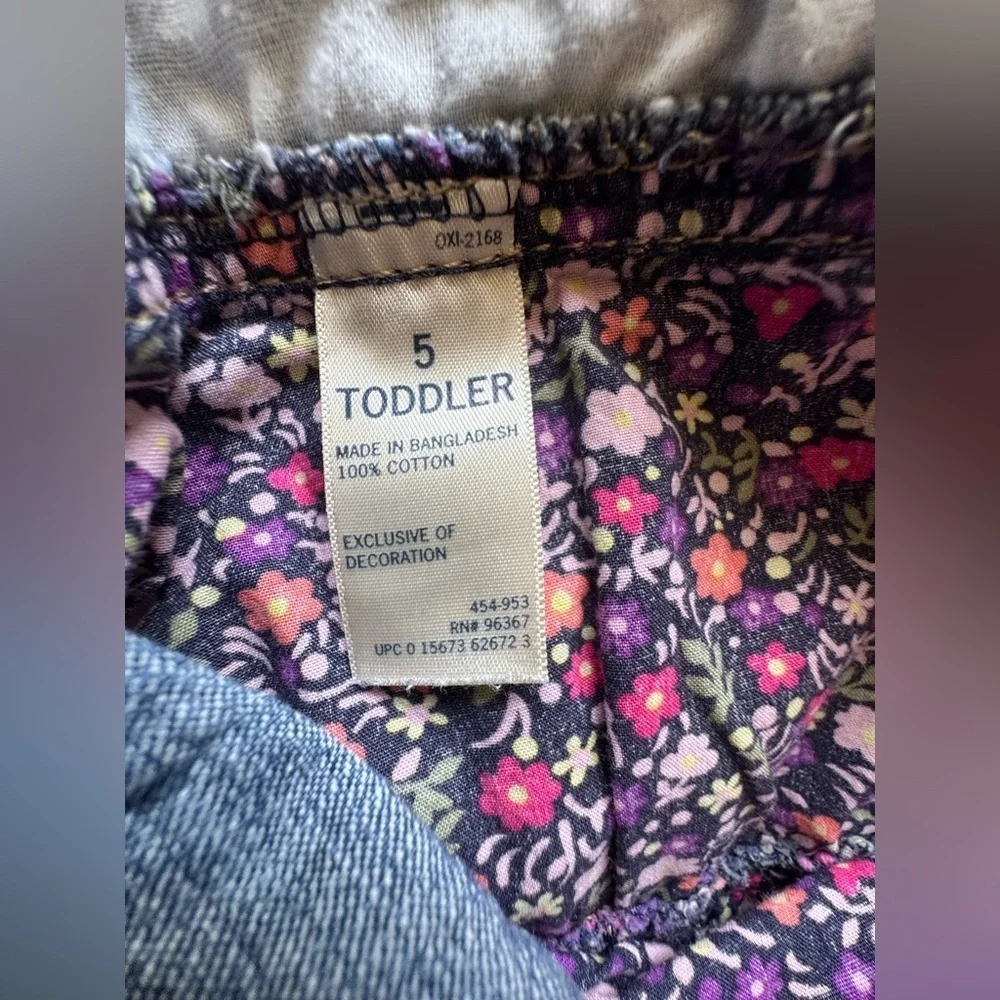 OshKosh B'gosh Blue and Pink Overalls